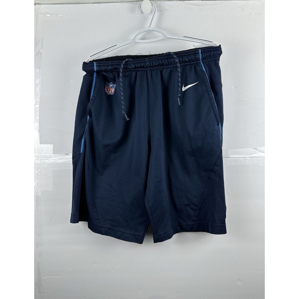 Nike NFL Athletic Shorts Men’s Navy Blue Performance Mesh Drawstring
